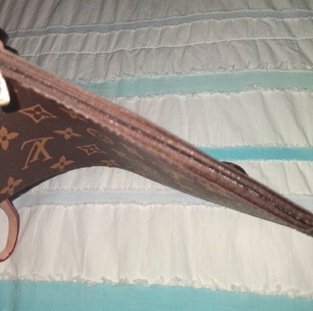 Brown Monogram Wristlet with Strap. Firm Price, No Bundle Discount - Picture 9 of 14